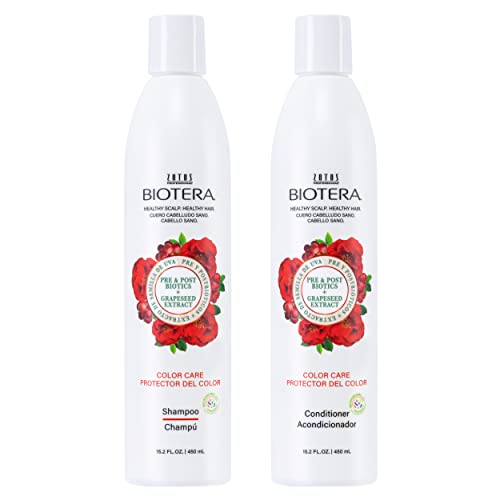 Biotera Color Care Shampoo & Conditioner Set, Color-Treated Hair, 15.2 Oz