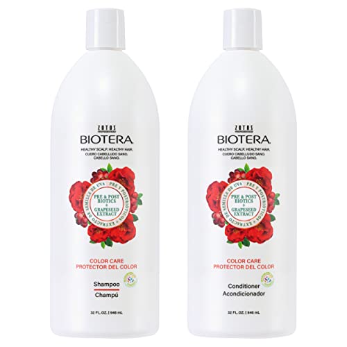 Biotera Color Care Shampoo & Conditioner Set, Color-Treated Hair, 32 Oz